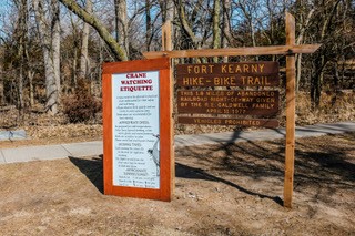 Ft Kearney Bridge Sign