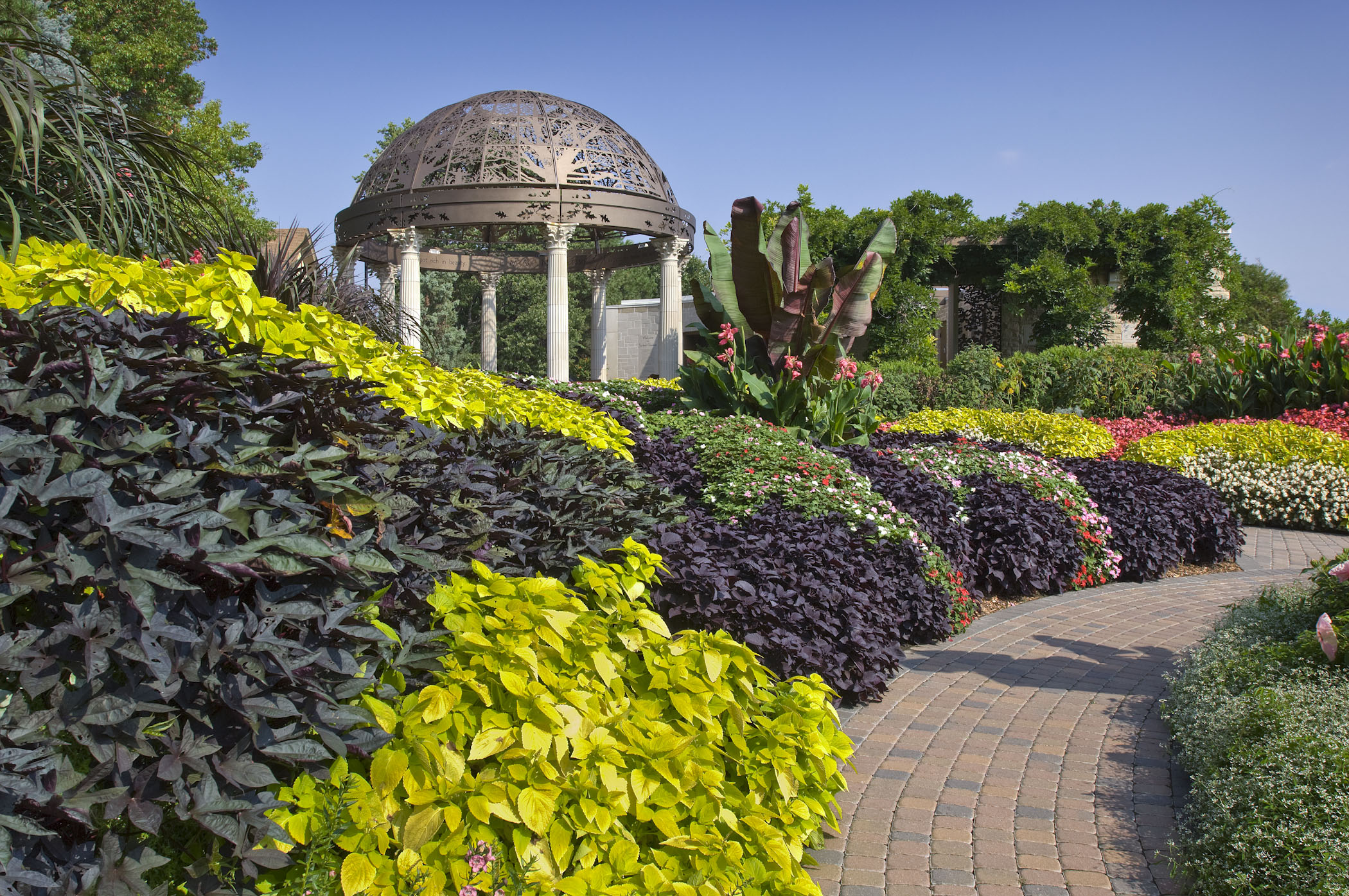 sunken garden