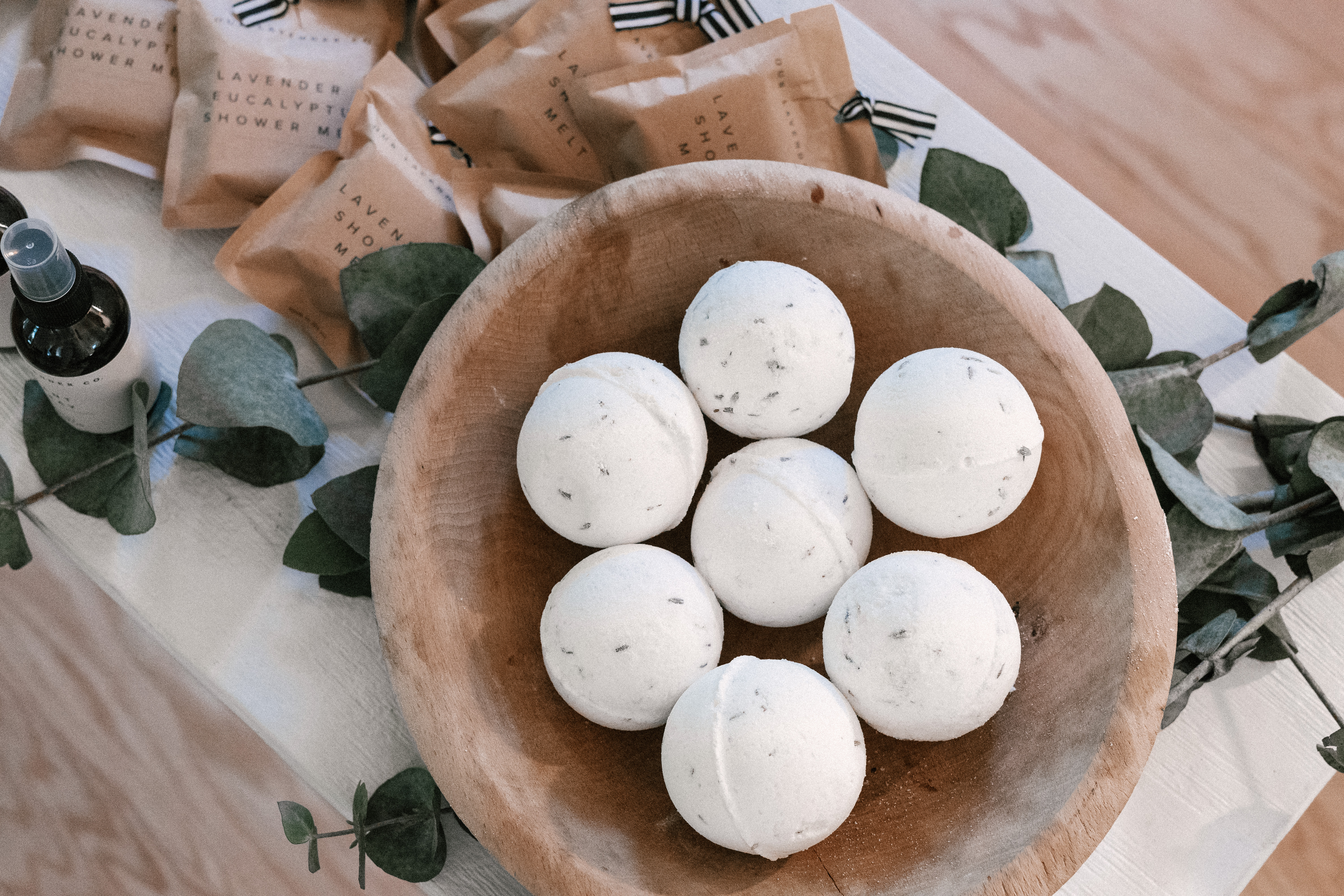 Our Lavender Co. bath bombs