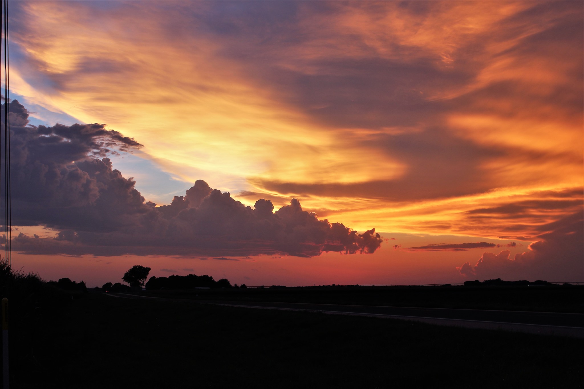 Sunset near Aurora