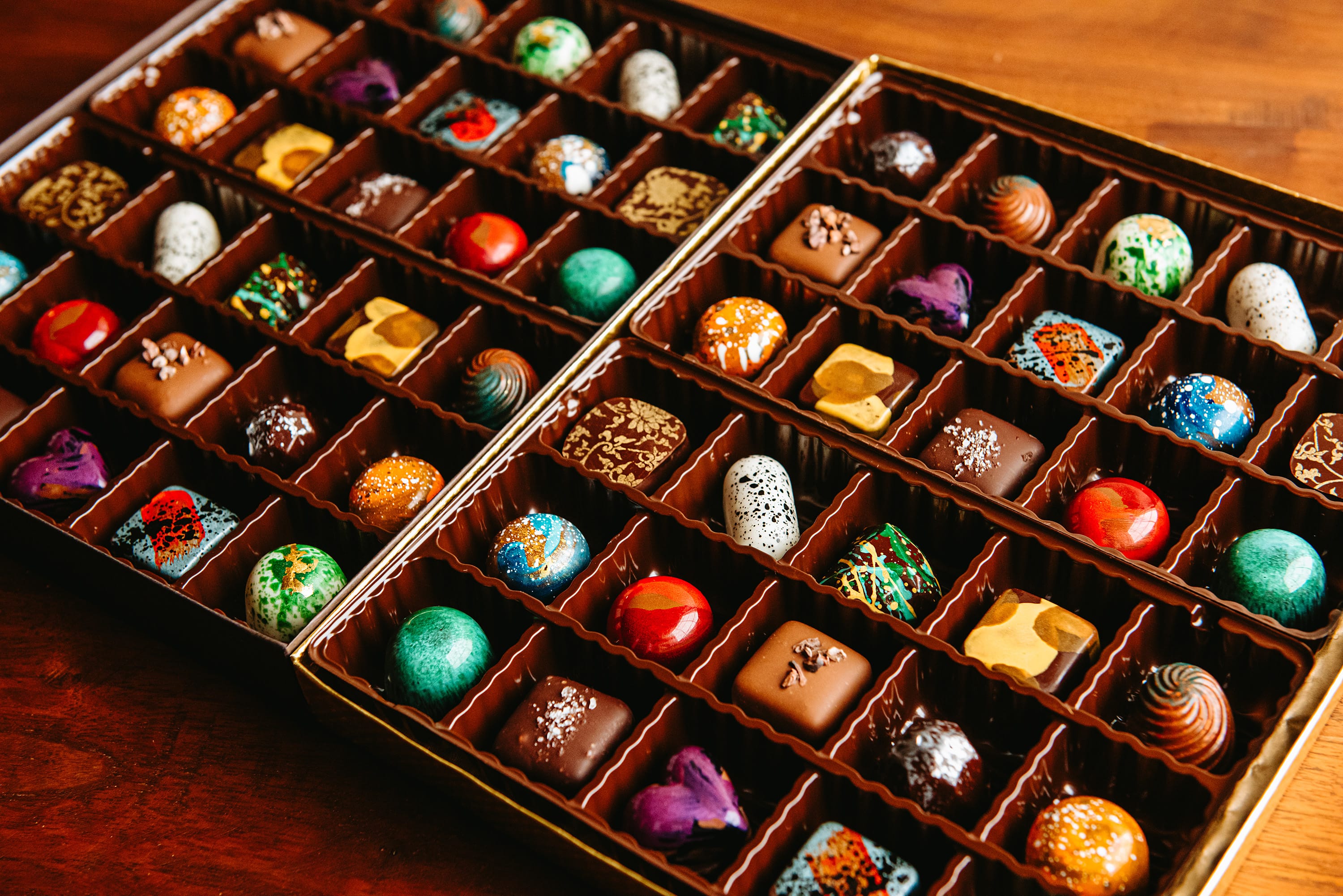 The Chocolate Season truffles
