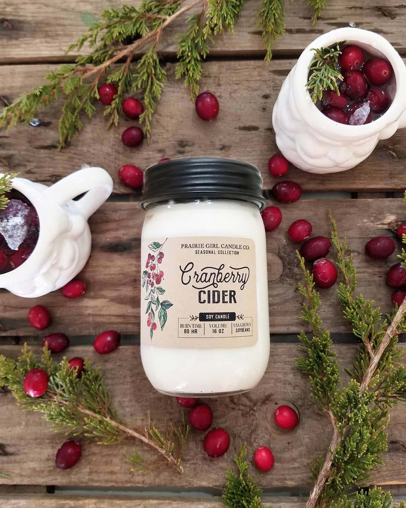 Prairie Girl Candle Co. candle