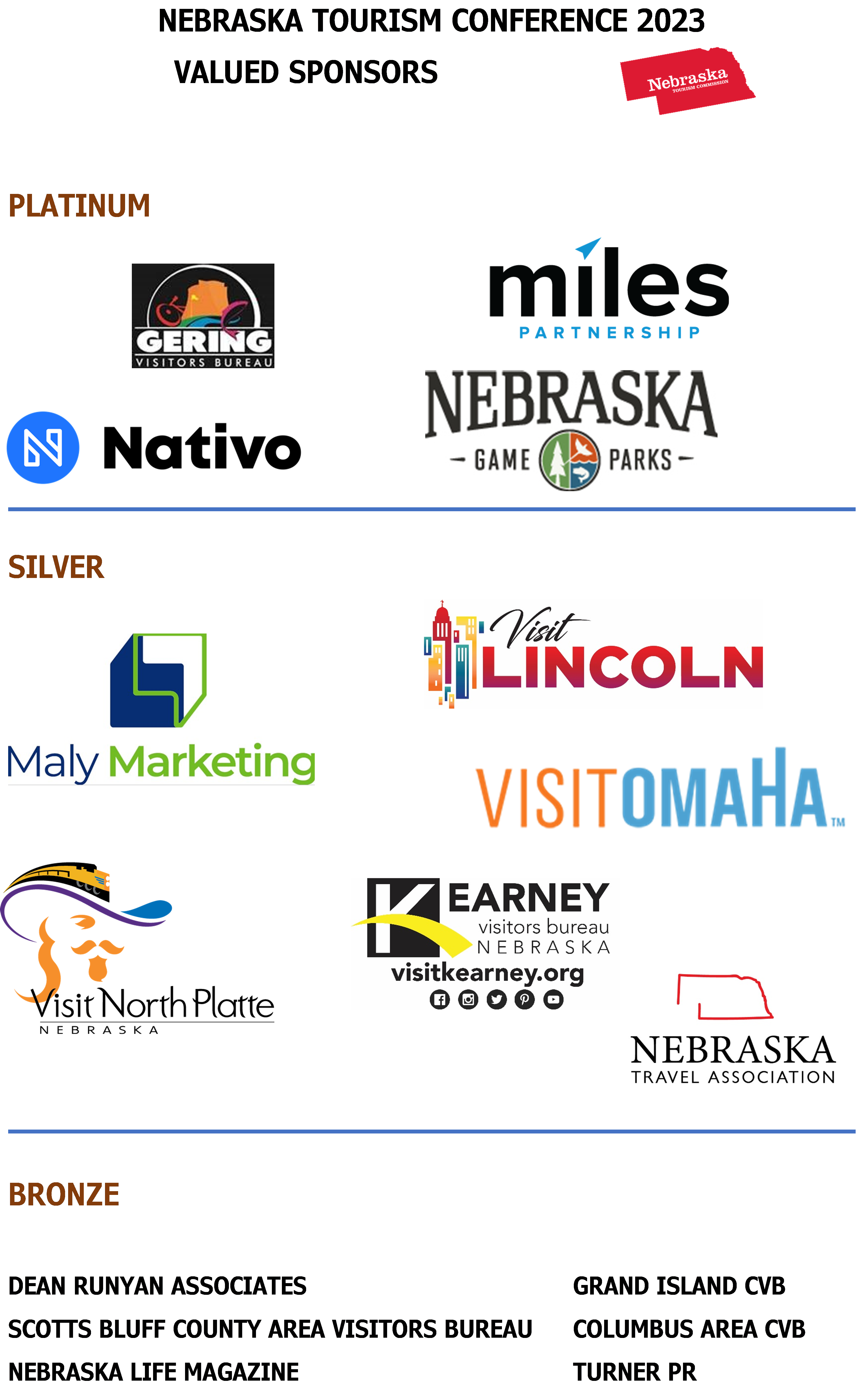 sponsors