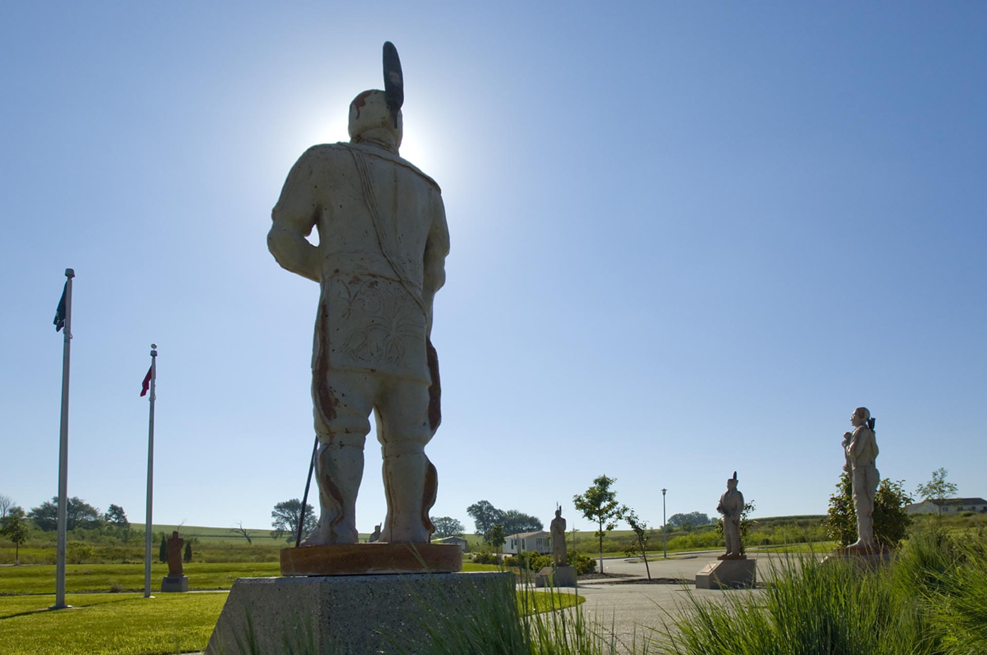 HonoringtheClans Sculpture Garden and Cultural Plaza (Winnebago