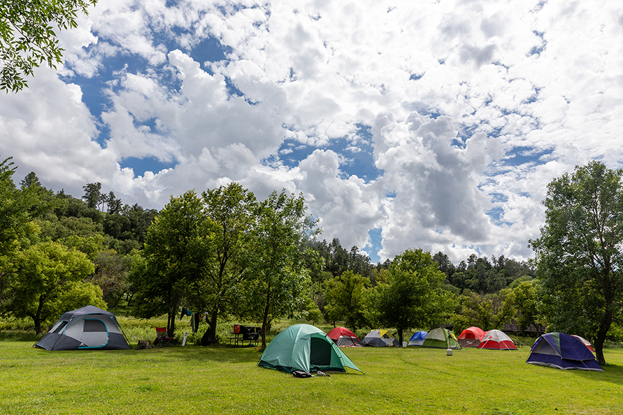 Campgrounds, Smith Falls State Park (Valentine)