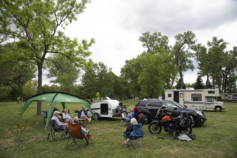 Campgrounds and RV Camping, Victoria Springs State Recreation Area