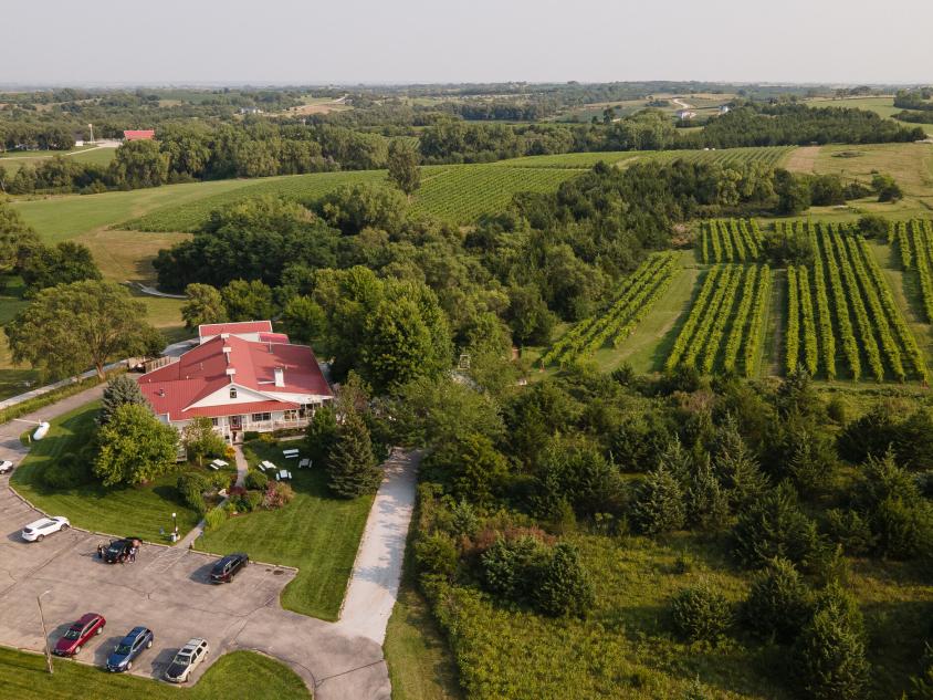 James Arthur Vineyards Passport Stop Photo