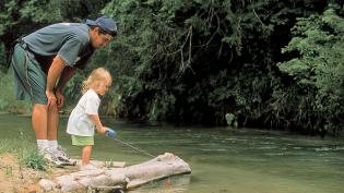 Fishing at Long Pine State Recreation Area in Nebraska