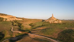 Chimney Rock landscape