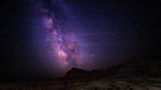 Night skies at Toadstool Geologic Park