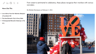 Where to Feel the Love this Valentine’s Day Cupid’s Compass: Where to Feel the Love this Valentine’s Day