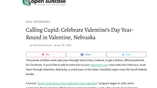 Calling Cupid: Celebrate Valentine’s Day Year-Round in Valentine, Nebraska