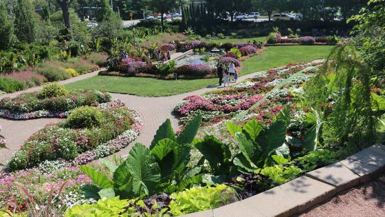 Sunken Gardens in Lincoln. 