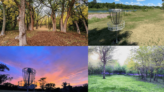 Disc golf header