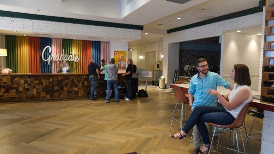 Guests at Graduate Lincoln.