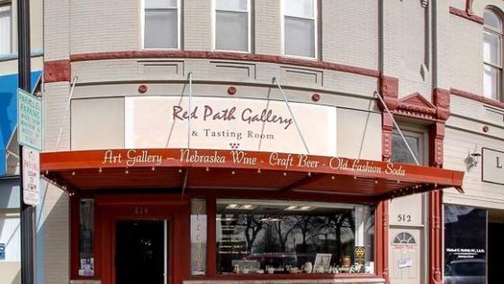 Red Path Gallery & Tasting Room in Seward, Nebraska