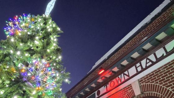 Holiday Magic Decor at Ralston City Hall