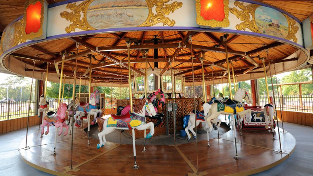 Cody Park Antique Carousel and Rides | VisitNebraska.com