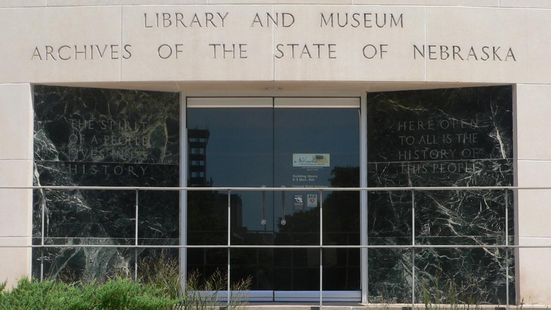 Nebraska State Historical Society Library And Archives