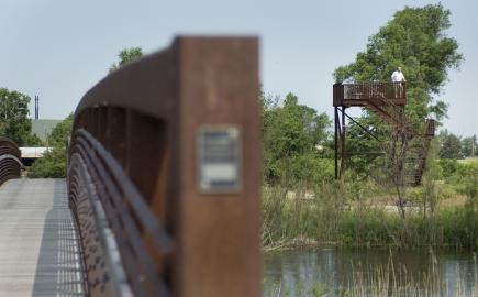 Crane Trust Nature & Visitor Center in Wood River, Nebraska