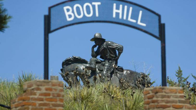 Boot Hill in Ogallala, Nebraska
