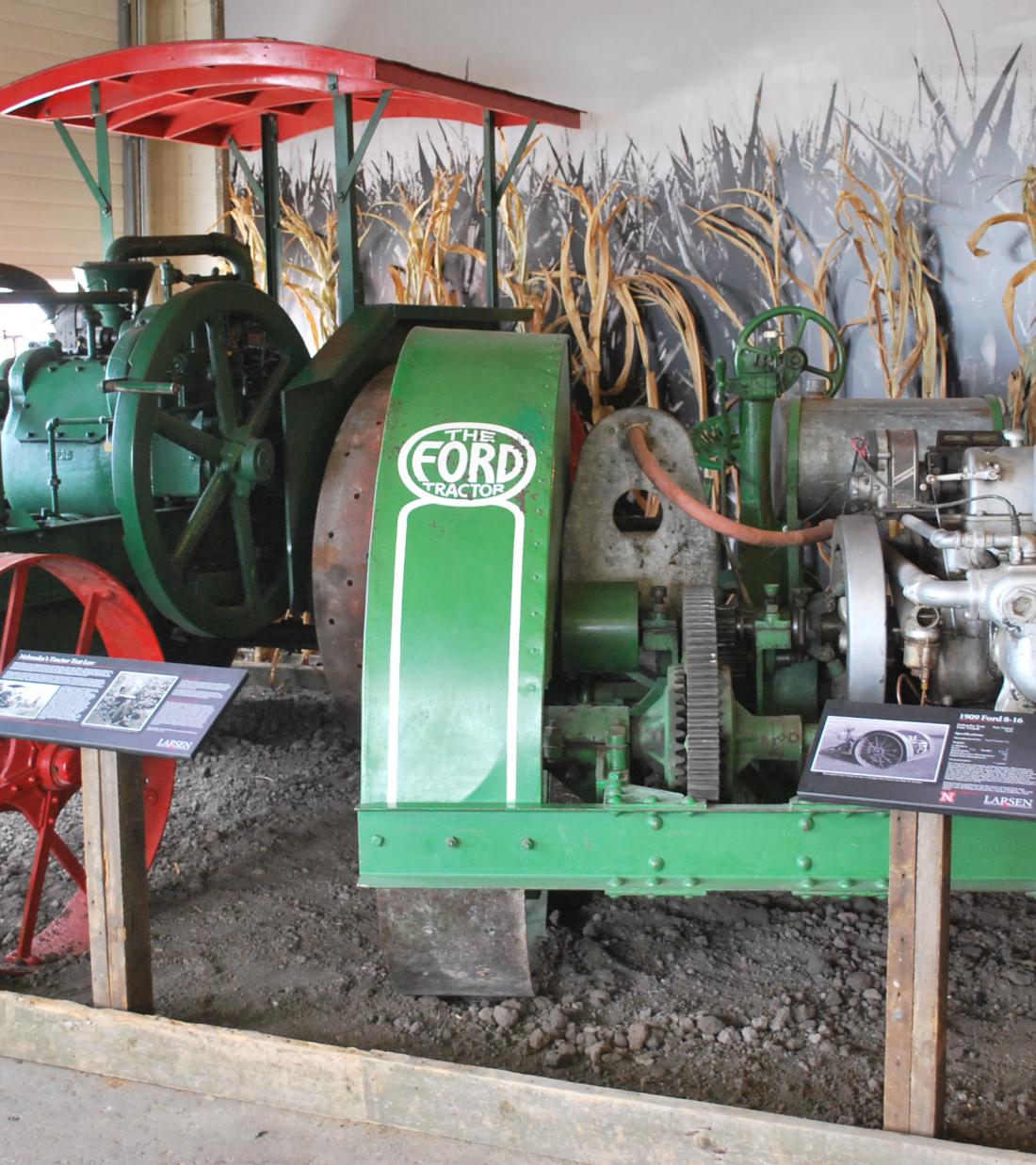 LEster F. Larsen Tractor Test and Power Museum tractor collection.