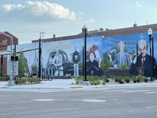 Johnny Carson Mural